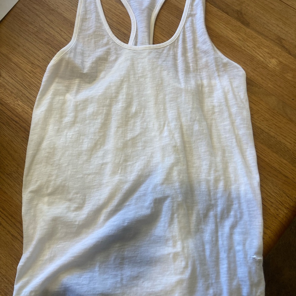 PINK Victoria's Secret White Tank Top